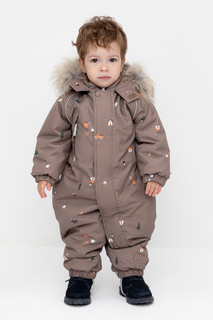 Комбинезон детский CROCKID 1B OVL 0013 коричневый, 92