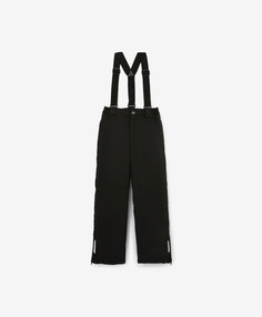 Брюки утеплённые зимние плащевые чёрные для мальчика Gulliver, 170, 22410BJC6406