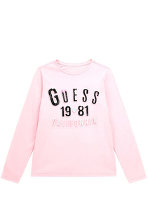Лонгслив детский для девочек Guess J4YI31K6YW4 розовый 16