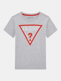 Футболка детская для мальчиков Guess L73I55K8HM0 серая 12