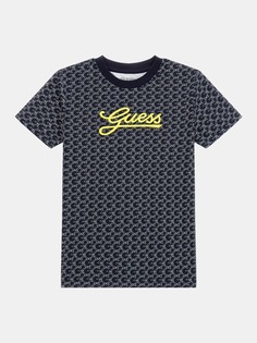 Футболка детская для мальчиков Guess L4YI39K8HM3 синяя 10
