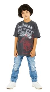 Футболка детская для мальчиков Guess L4YI53K8HM4 черная 12