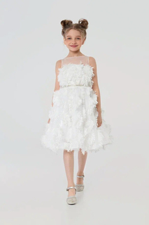 Платье детское Choupette 1532.43, белый, 140