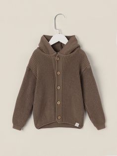 Кардиган детский SL Home Созвездие уюта, коричневый, 98