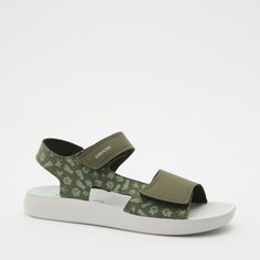 Сандалии GEOX J SANDAL LIGHTFLOPPY J45GQE, темно-зеленый, 31
