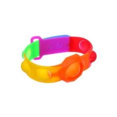 Игрушка развивающая Toys Браслет Pop it Микс 1 шт, в ассортименте