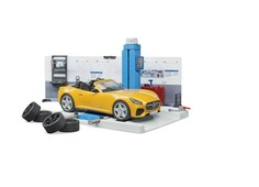 Набор Bruder Ремонтный для автомобиля с автомехаником