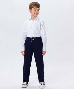 Брюки детские Button Blue 223BBBS63021000, синий 134