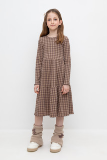 Платье детское CROCKID М 3651, темно-бежевый, 146