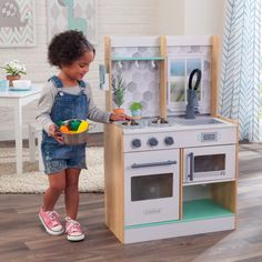 Детская кухня KidKraft Давай готовить натуральный