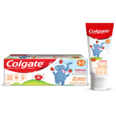 Зубная паста детская Colgate с фторидом, от 3 до 5 лет, со вкусом клубники, 60 мл