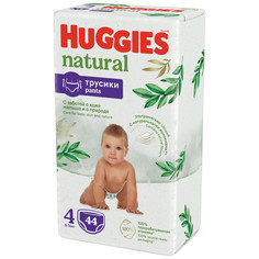 Подгузники-трусики Huggies Natural 9-14 кг, 4 размер, 44 шт