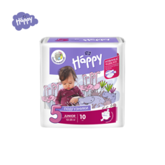 Подгузники Bella baby Happy Junior 5 (12-25 кг), 10 шт.