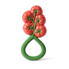 Грызунок прорезыватель погремушка Oli&Carol Tomato Rattle Toy
