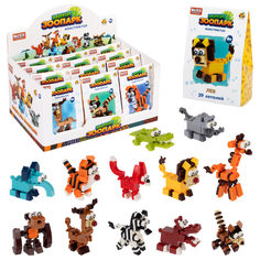 Конструктор 1Toy Blockformers Мини зоопарк