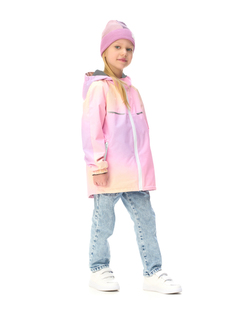 Ветровка детская Oldos Милана, розовый_желтый, 122