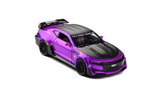 Игрушечная металлическая машинка Matreshka Chevrolet Camaro коллекцинная фиолетовая 1:24 Матрешка