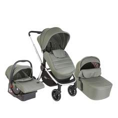 Детская коляска 3 в 1 Luxmom 780 зеленый
