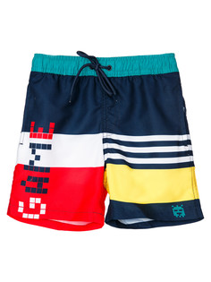 Шорты плавательные, длинные PlayToday 12412173, разноцветный, 104