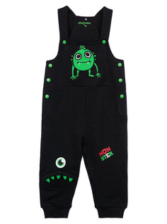 Полукомбинезон детский PlayToday 12419111, черный, 86