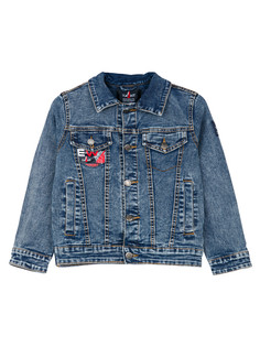 Куртка джинсовая PlayToday 12412046, голубой, 116