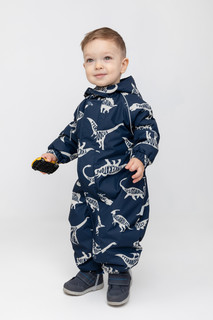 Комбинезон детский CROCKID 1B OVL 001 1_e, индиго, динозавры, 74