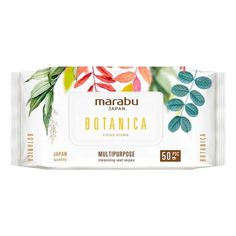 Влажные салфетки MARABU Botanica, 50 шт WW048