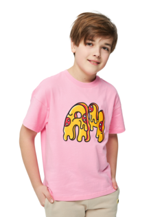 Футболка мерч Влад A4, розовый, 122 А4