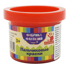 Краски пальчиковые Фабрика Фантазий красный 50 мл
