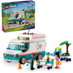 Конструктор LEGO Friends 42613 Скорая помощь городской больницы Хартлейк 344 дет.