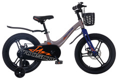 Maxiscoo Детский велосипед Maxiscoo Jazz Pro 18" (2024), бежевый