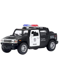 Машинка металлическая Hummer H2 Полиция No Brand