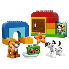 Конструктор LEGO DUPLO My First Лучшие друзья: кот и пёс (10570)