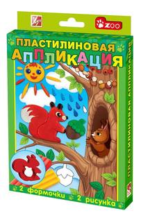 Набор для лепки из пластилина ЛУЧ Белочка