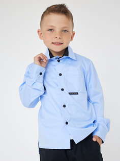 Рубашка детская Batik 034 ш24, голубой, 164 Батик