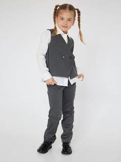 Брюки детские Batik 040 ш24, серый меланж, 158 Батик