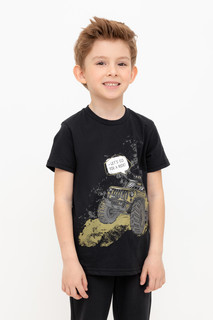 Футболка детская CROCKID TR 588 К 302369, черный, 134