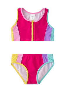 Купальник раздельный детский OLDOS AOSS23SW2KC27, фуксия, 128