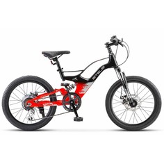 Велосипед подростковый Stels Leader-250 MD магниевая рама 20 Z010 2023 года красно-черный