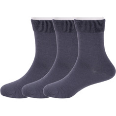 Носки детские Rusocks 3-Д-25, темно-серые, 18