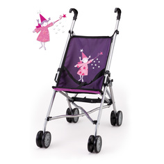 Коляска для кукол Bayer Design Dolls Buggy с Феей фиолетовая