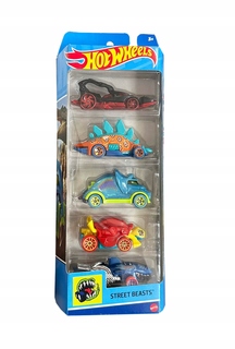 Набор игровой Hot Wheels Street Beasts из 5 машинок, HLY77