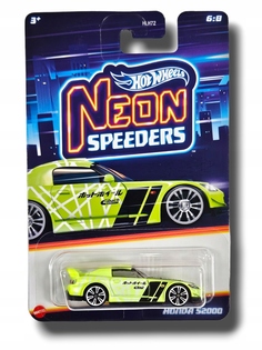 Машинка Hot Wheels Neon Speeders Honda S2000 HRW72