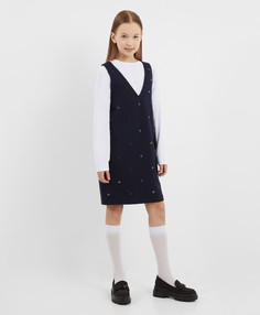 Сарафан детский Gulliver 224GSGJC5003, синий, 170