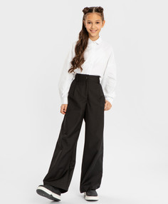 Брюки детские Button Blue 224BBGS63020800, черный, 170