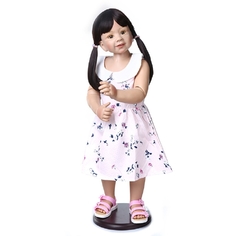 Кукла Реборн ростовая 85см в пакете (FA-263) Npk Toys