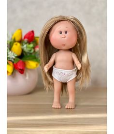 Кукла Nines виниловая 23см Little Mia без одежды 3199W1