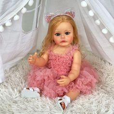 Кукла Реборн виниловая 55см в пакете (FA-555) Npk Toys