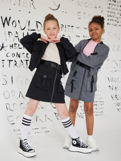 Юбка Batik Агата (015ш24), размер 158, цвет серый меланж Батик