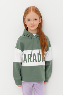 Худи детское CROCKID М 3398, зеленый, 122